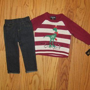 Only Kids boys Christmas outfit size 12 months